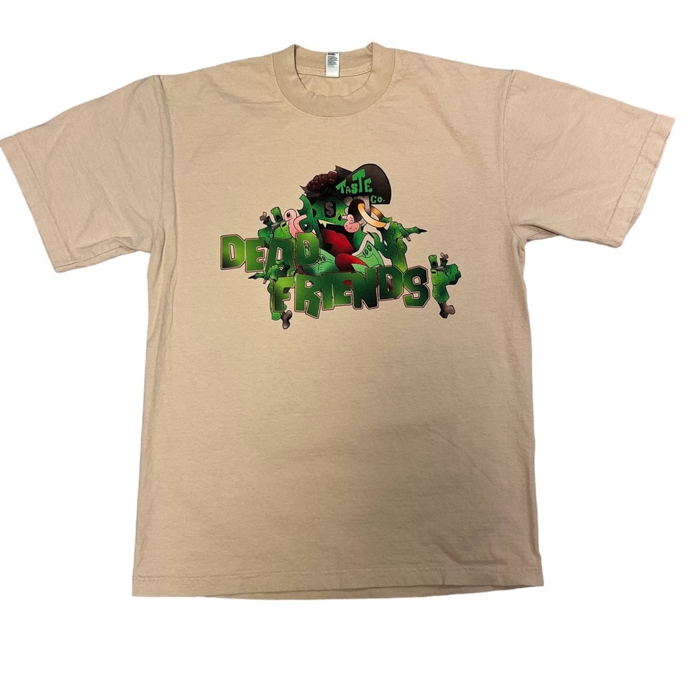 DEAD FRIENDS TAN TEE